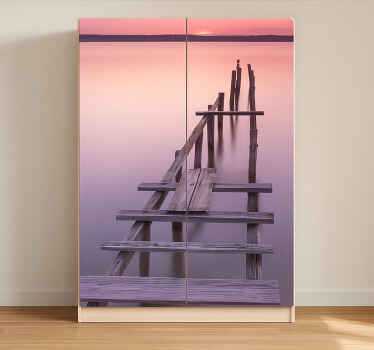 Terasa za sončni zahod Nalepka za pohištvo - TenStickers