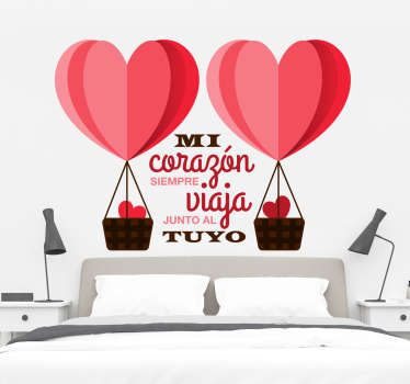 Decoración San Valentín vinilo - TenVinilo