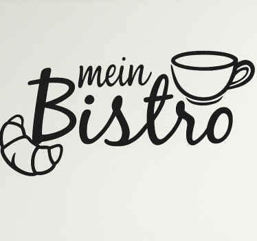 Wandtattoo Chefkoch meine bistro-designs - TenStickers