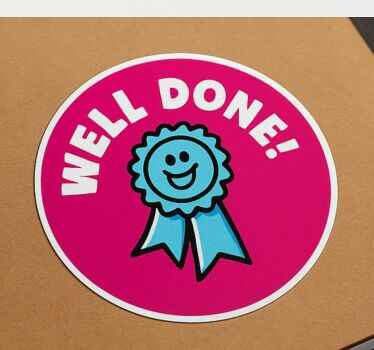 Onnittelusetti kuvitus seinätarra - Tenstickers