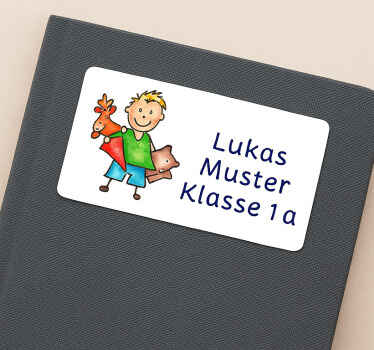 Sticker Lernen name und klassenbezeichnung - TenStickers