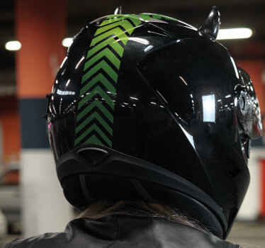 Pile design motorcykelklistermærke - TenStickers