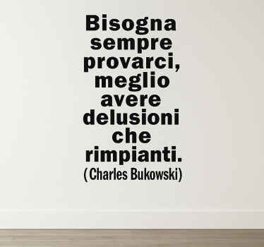 Adesivo per ufficio devi sempre provare - TenStickers