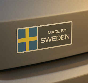 Bil klistermärke tillverkat i sverige - Tenstickers