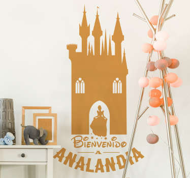 女の子の部屋のおとぎ話のおとぎ話ステッカー - TENSTICKERS