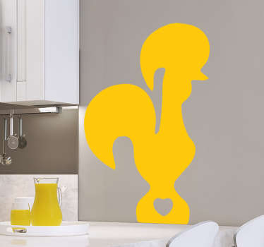 Autocolante do Galo de Barcelos - TenStickers