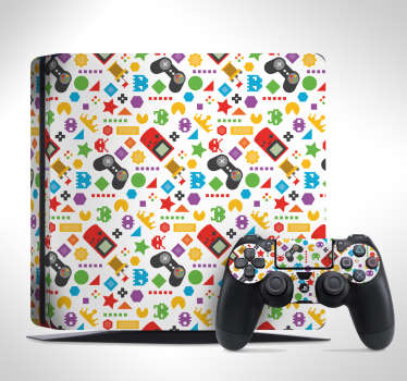 Skin para playstation 4 gamer - TenStickers