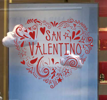 adesivo regalo San Valentino - TenStickers