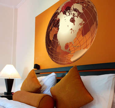 Golden America Sticker - TenStickers