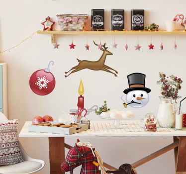 Stickersammlung Weihnachtszeit - TenStickers