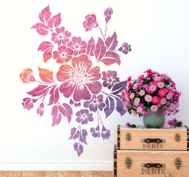 Tavasszal virágzó virágos matrica - TenStickers