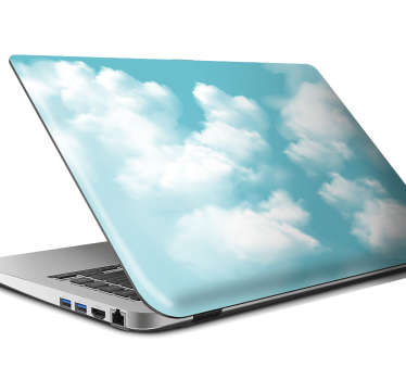 Laptop Aufkleber Himmelswolken - TenStickers