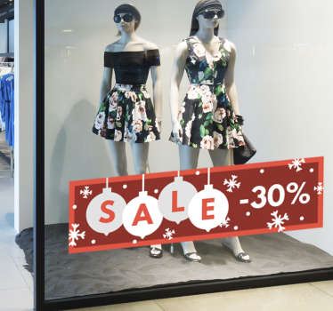 Tilpasselig juleklammer - TenStickers