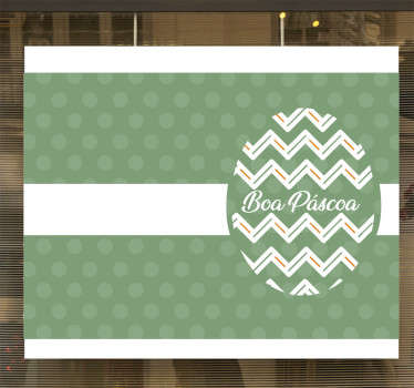 Vinil autocolante com desenhos festivos. Este é ideal para decorar as suas paredes na altura da páscoa. Cores e medidas personalizáveis.
