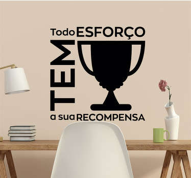 Adesivo para parede provérbio - TenStickers