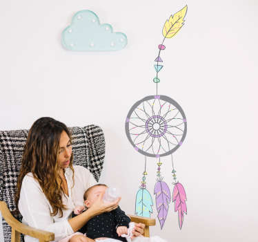 墙贴花捕梦网 - TenStickers