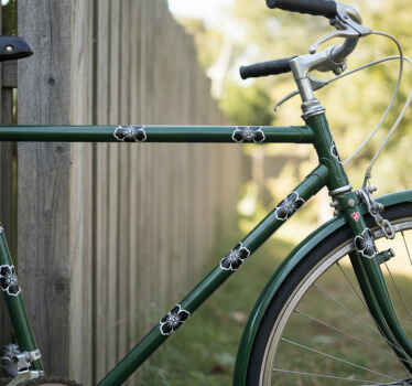 Autocolante animal pacote de flores de hibisco - TenStickers