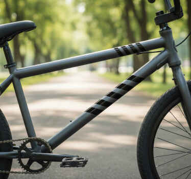 Bike sticker racing stripes set - TenStickers