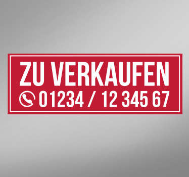 Zu verkaufen Aufkleber Schaufenster - TenStickers