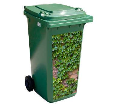 Dustbin iconic vinyl stikcer - TenStickers