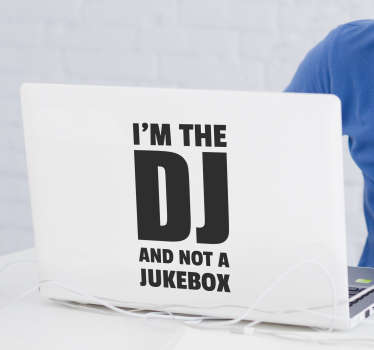 Adesivo per pc per dj - TenStickers