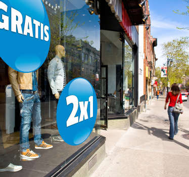 Kreis Aufkleber persönlicher Text - TenStickers