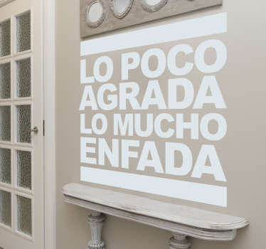house rules get upset a little wall sticker - TenStickers