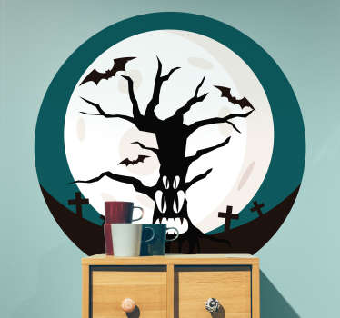 Pegatina Halloween spooky - TenVinilo