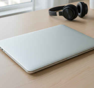 Laptop skin in grey pantone color - TenStickers