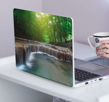 Vinilo para portátiles zen bosque - TenVinilo