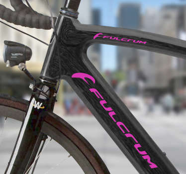 Dá um toque especial à tua bicicleta com este magnífico kit de pequenos autocolantes decorativos para bicicletas do logo da Fulcrum!