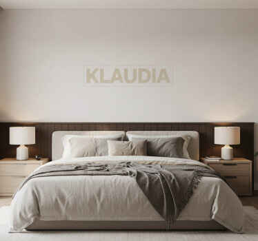 Vinilo pared bailarín de nubes personalizable - TenVinilo