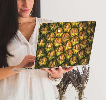 Pineapple Skin Wall Sticker - TenStickers