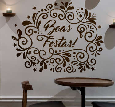 Adesivos autocolantes de Natal - TenStickers Adesivos autocolantes de Natal - TenStickers