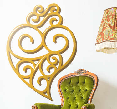 Autocolantes originais coração de viana - TenStickers