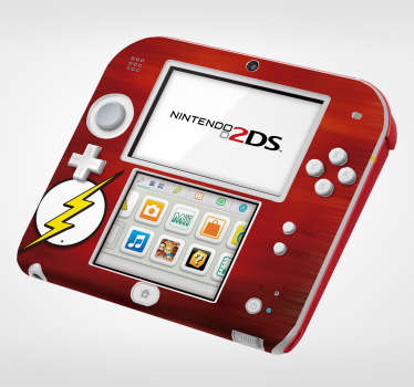 Add a Flash to your Nintendo with this superhero themed Nintendo skin sticker! Zero residue upon removal.