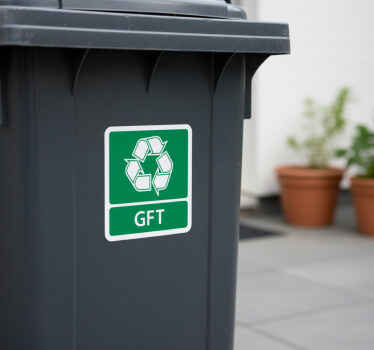 Fotobehang zelfklevend organisch afval gft - TenStickers