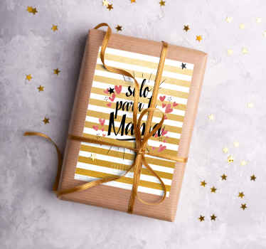 Vinilo frase Tarjetas de San Valentín - TenVinilo