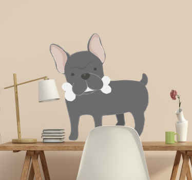 French Bulldog Wall Sticker - TenStickers