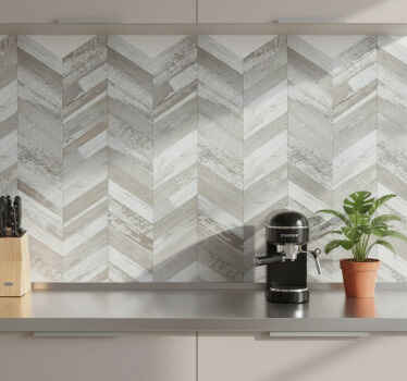 Azulejo adhesivo tablón rústico v - TenVinilo