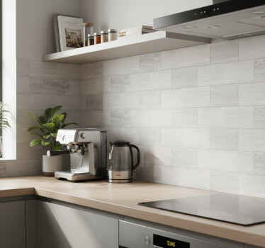 Azulejo adhesivo ladrillo mist - TenVinilo