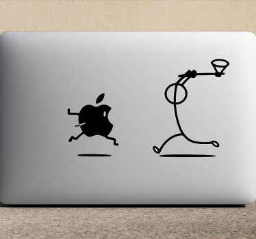 Aufkleber für macbook apple unterwegs - TenStickers