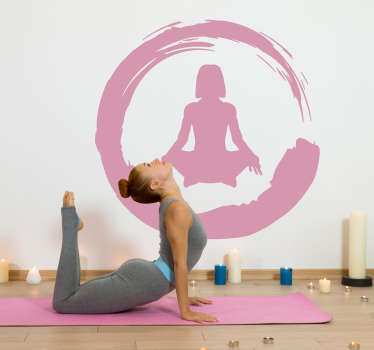 Enso Meditation Living Room Wall Decor - TenStickers