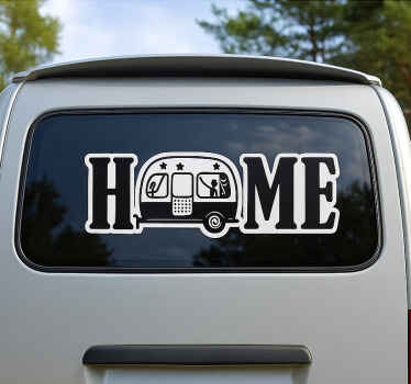 Campervan decal home camper decal - TenStickers