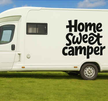 Wohnmobil aufkleber zuhause im camper - TenStickers
