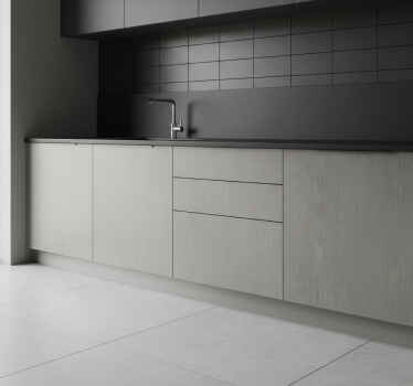 Carta adesiva per mobile effetto acciaio - TenStickers