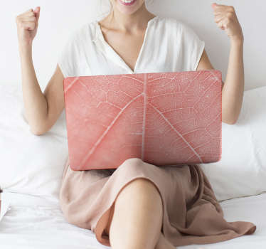 Vinilo para portátil superficie del patrón de la hoja - TenVinilo