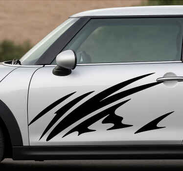 Car sticker simple tribal design - TenStickers