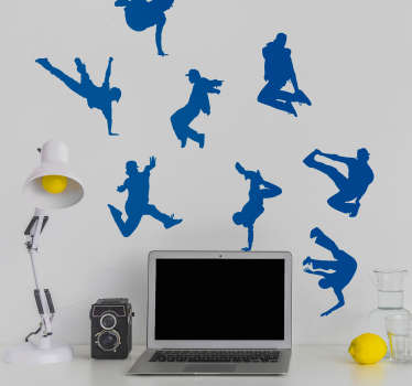 Urban Dance Wall Art Sticker - TenStickers