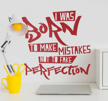 Muista itsellesi, että on ok tehdä virheitä tällä fantastisella kappale lyyrisellä teksti tarralla drake-klassikolta! Alennukset saatavilla.